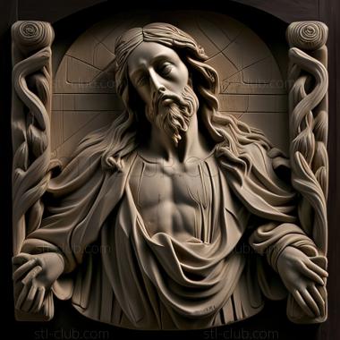 3D model st jesus (STL)